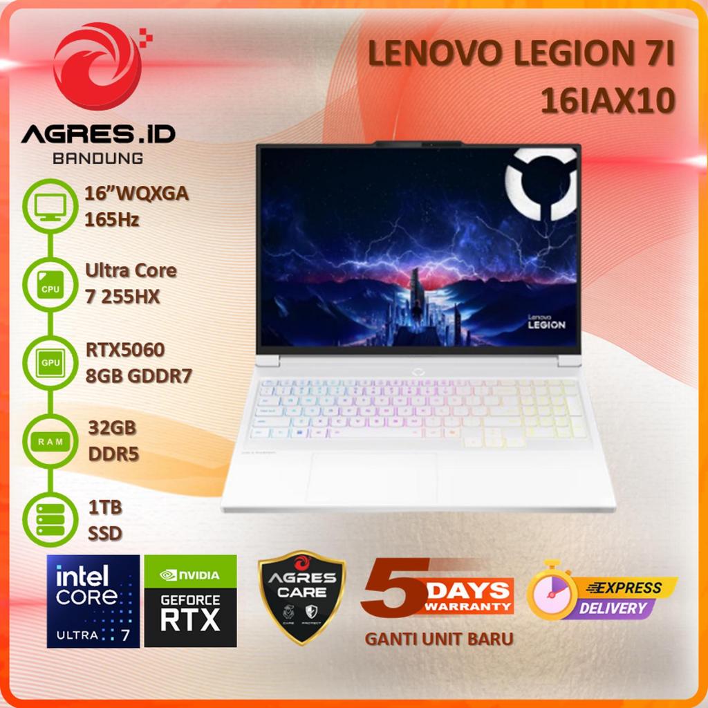 LENOVO LEGION 7I 16IAX10 CORE ULTRA 7 255HX RTX5060 32GB 1TB 16" WQXGA OLED 165HZ
