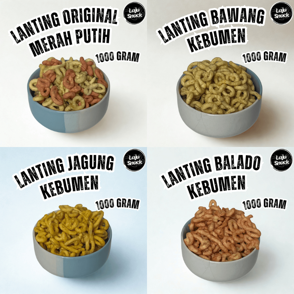 1Kg Lanting Kebumen Aneka Rasa