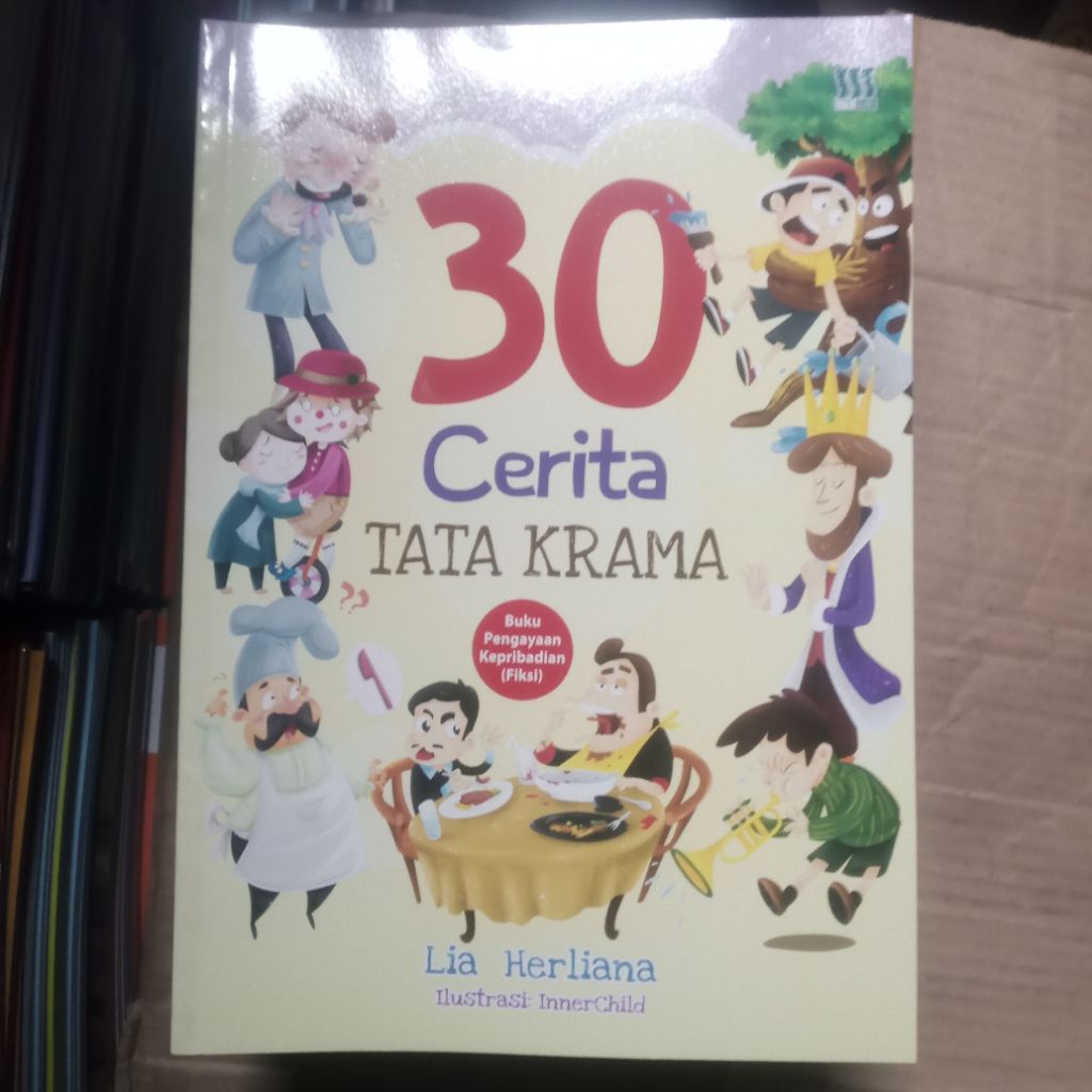 buku Pengayaan 30 cerita tata Krama