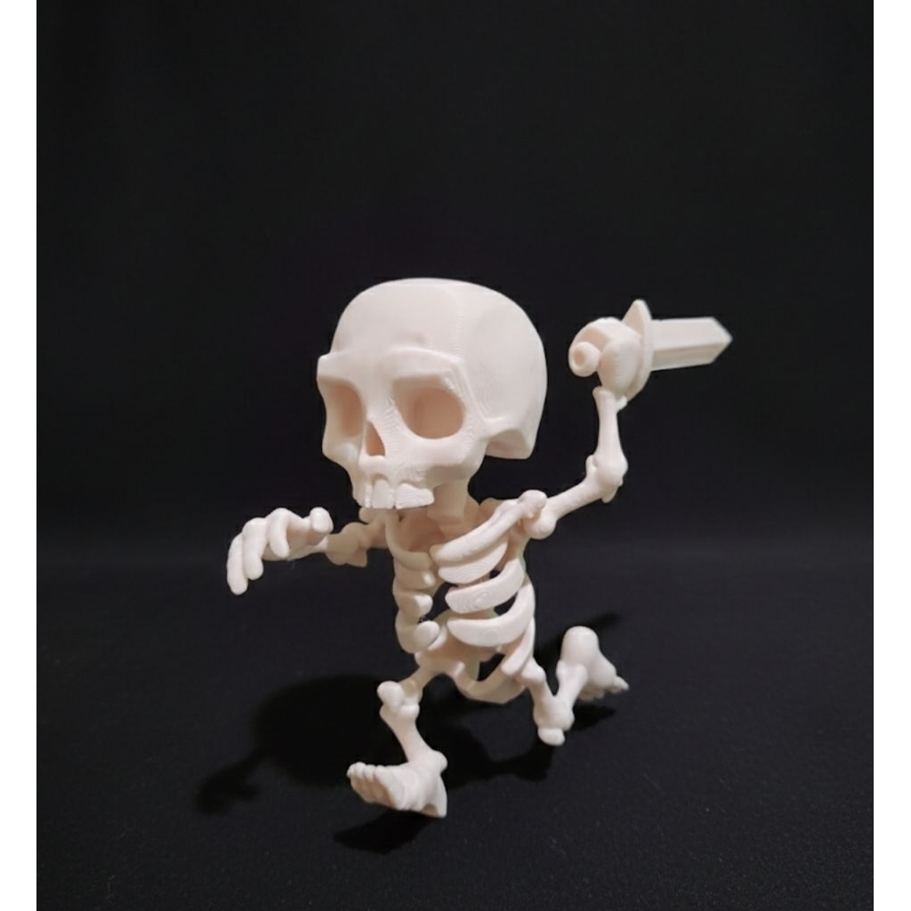 Figur Skeleton Larry Clash Royale / Clash of clans - 3D Print Premium Display Figure
