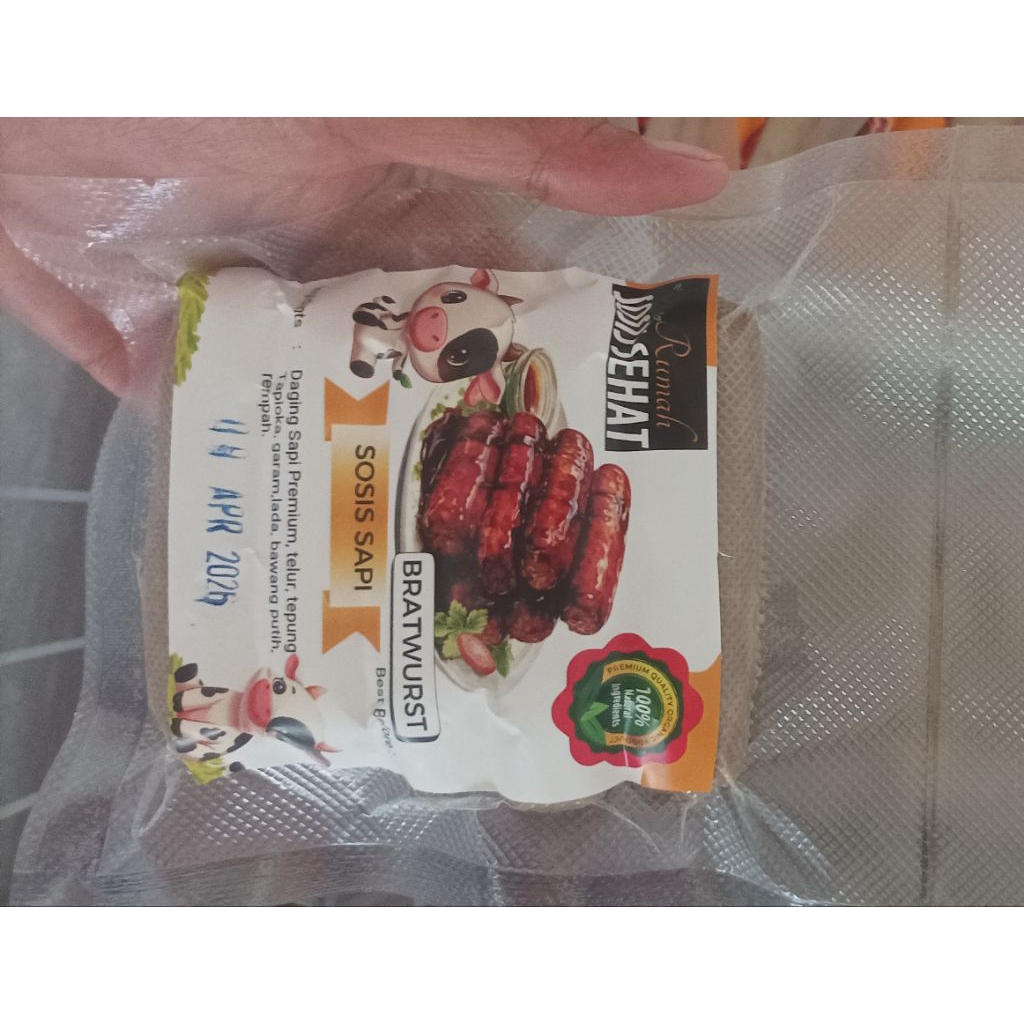Sosis Sapi Bratwurst
