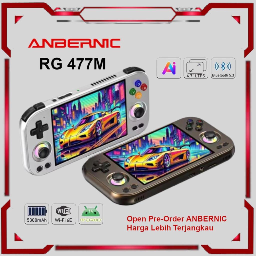 ANBERNIC RG477M Portable Handheld Retro Video Game Console Classic Game PS1 PS2 Android OS