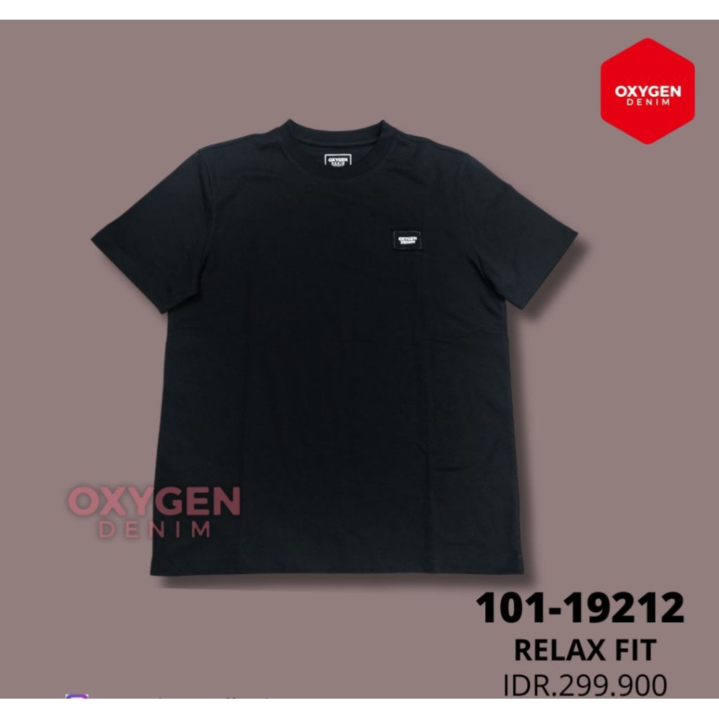 Baju Kaos Pria OXYGEN Original/pola relax fit