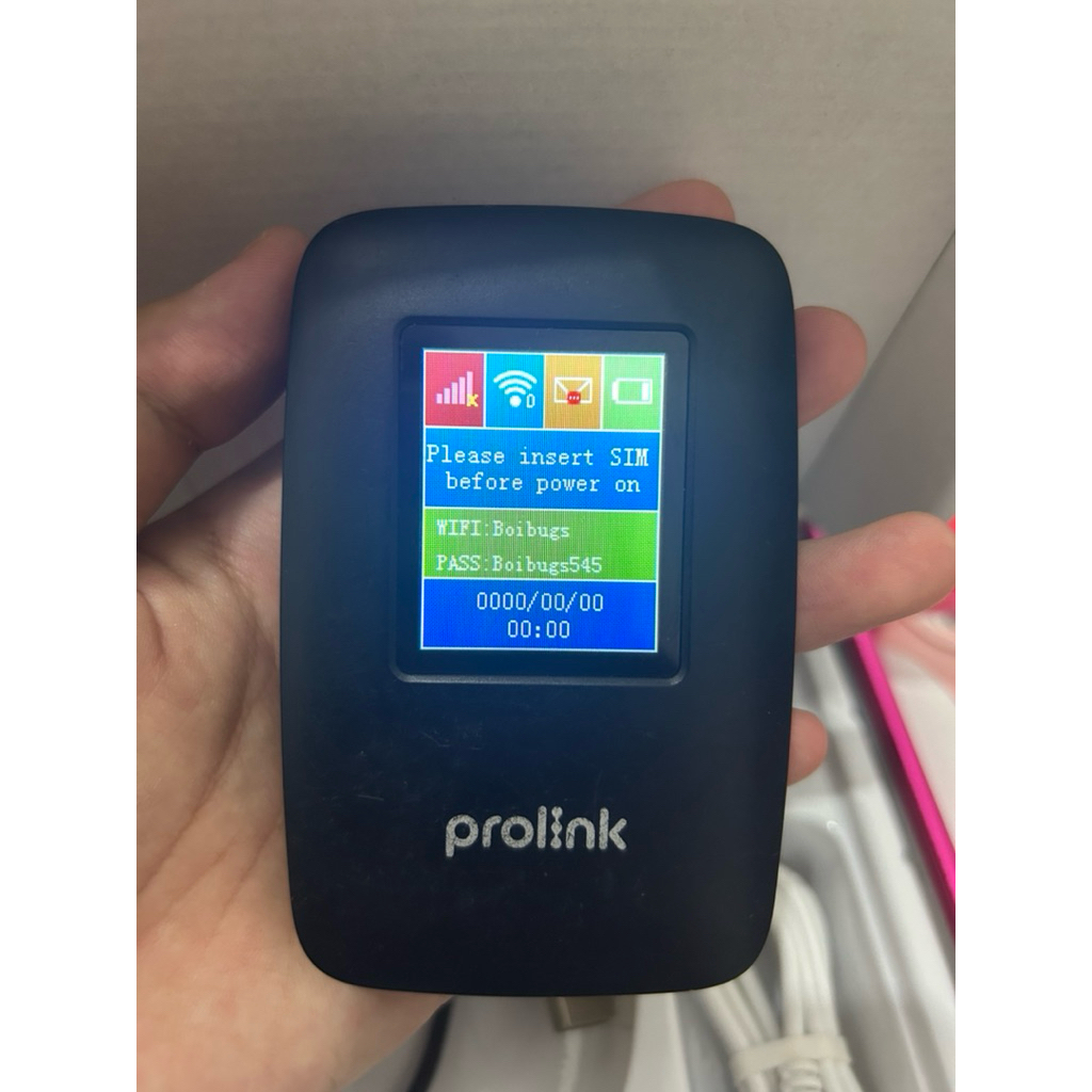 (second)(bekas)Prolink DL-7202 DL7202 Mobile WiFi Hotspot 4G LTE N300 Modem Wireless Router l UNLOCK