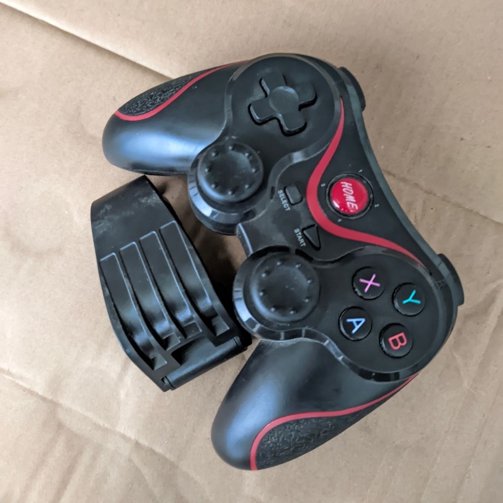 Gamepad X3 Bluetooth Bekas Plus Holder HP