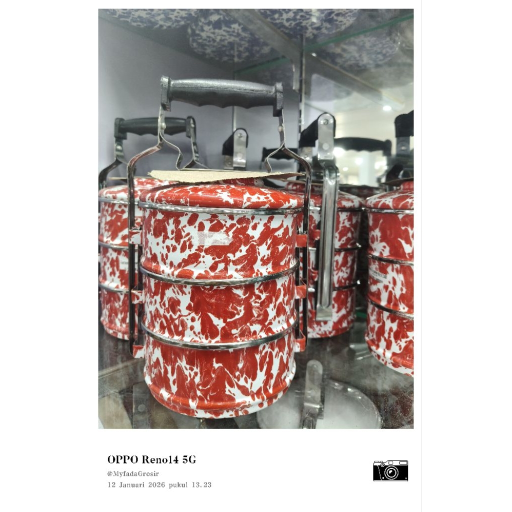 Rantang enamel kedawung blirik 314