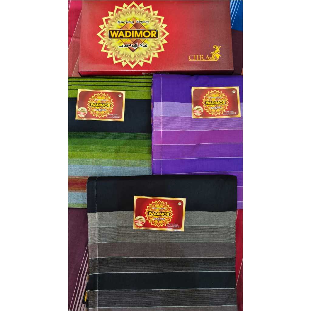 (GROSIR 10 PCS) SARUNG WADIMOR 3 DARA