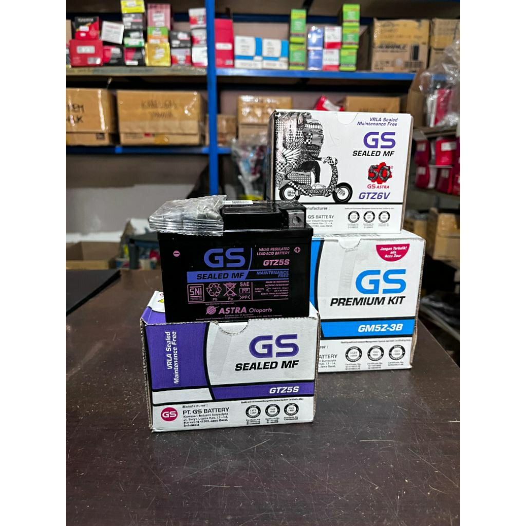 Batrai GTZ-5S GS/Aki Kering GTZ5S GS || ORIGINAL 100%