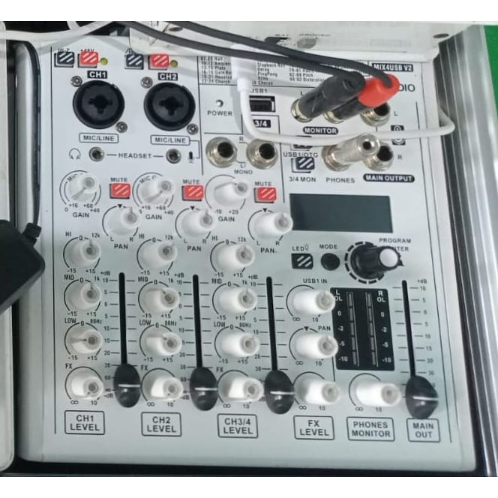 mixer wave audio mix4 v2