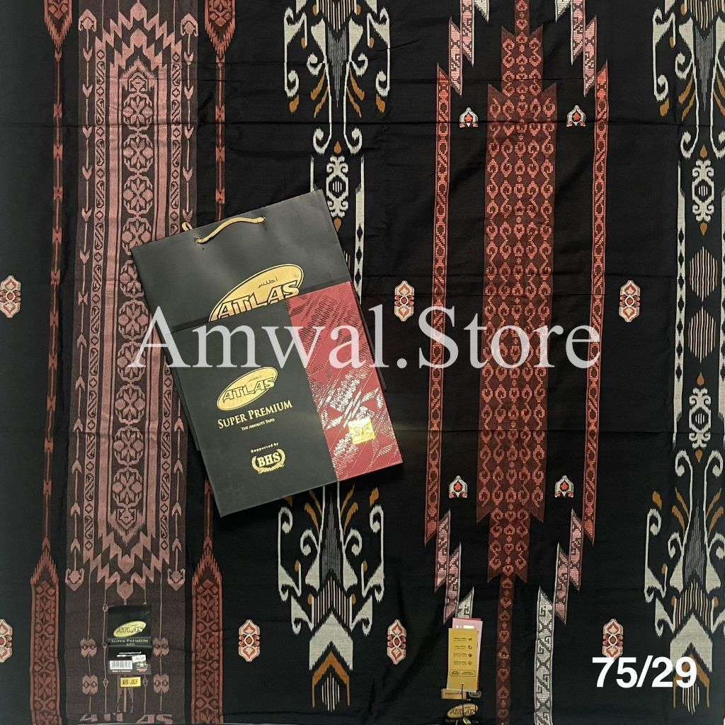 Sarung ATLAS SUPER PREMIUM 975 // Sarung ATLAS Suprem 975 Gold Include Paperbag