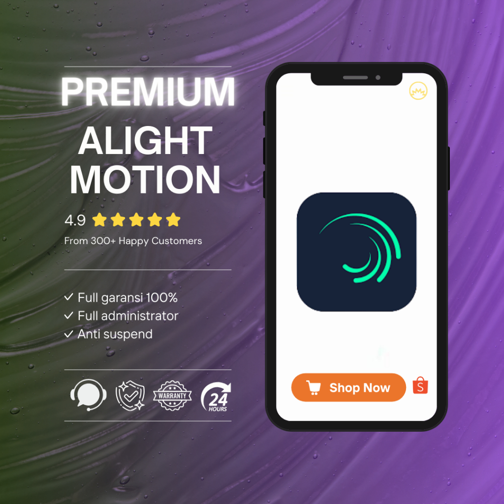 ALIGHT MOTION PREMIUM PRIVATE FULL GARANSI