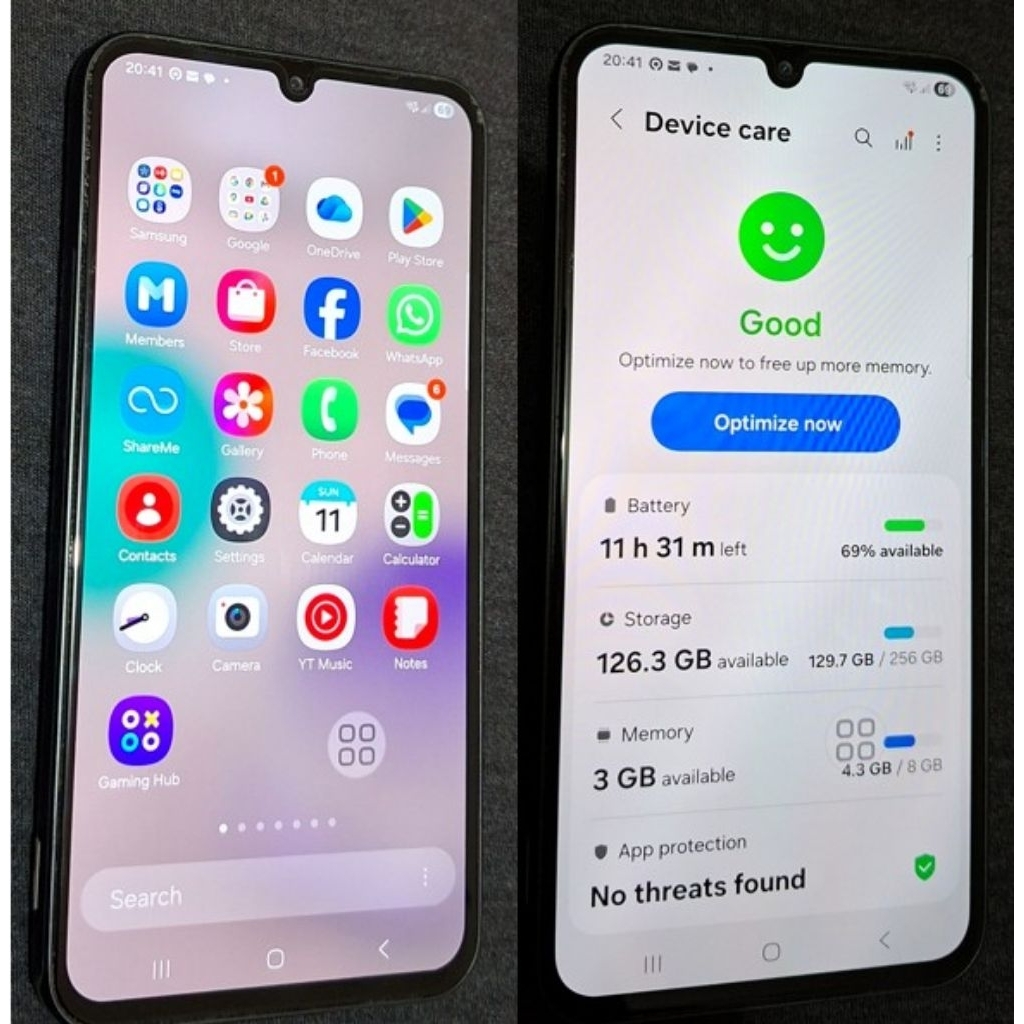 Samsung A34 Hitam 8-256gb