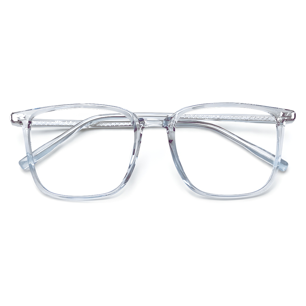 Kacamata Kotak Minus Asetat Plastik Muka Kecil Medium Pria Wanita Medan MORIARTY - ELOURA