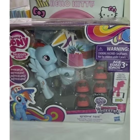 Figure Toys Mainan My Little Pony Rainbow Dash