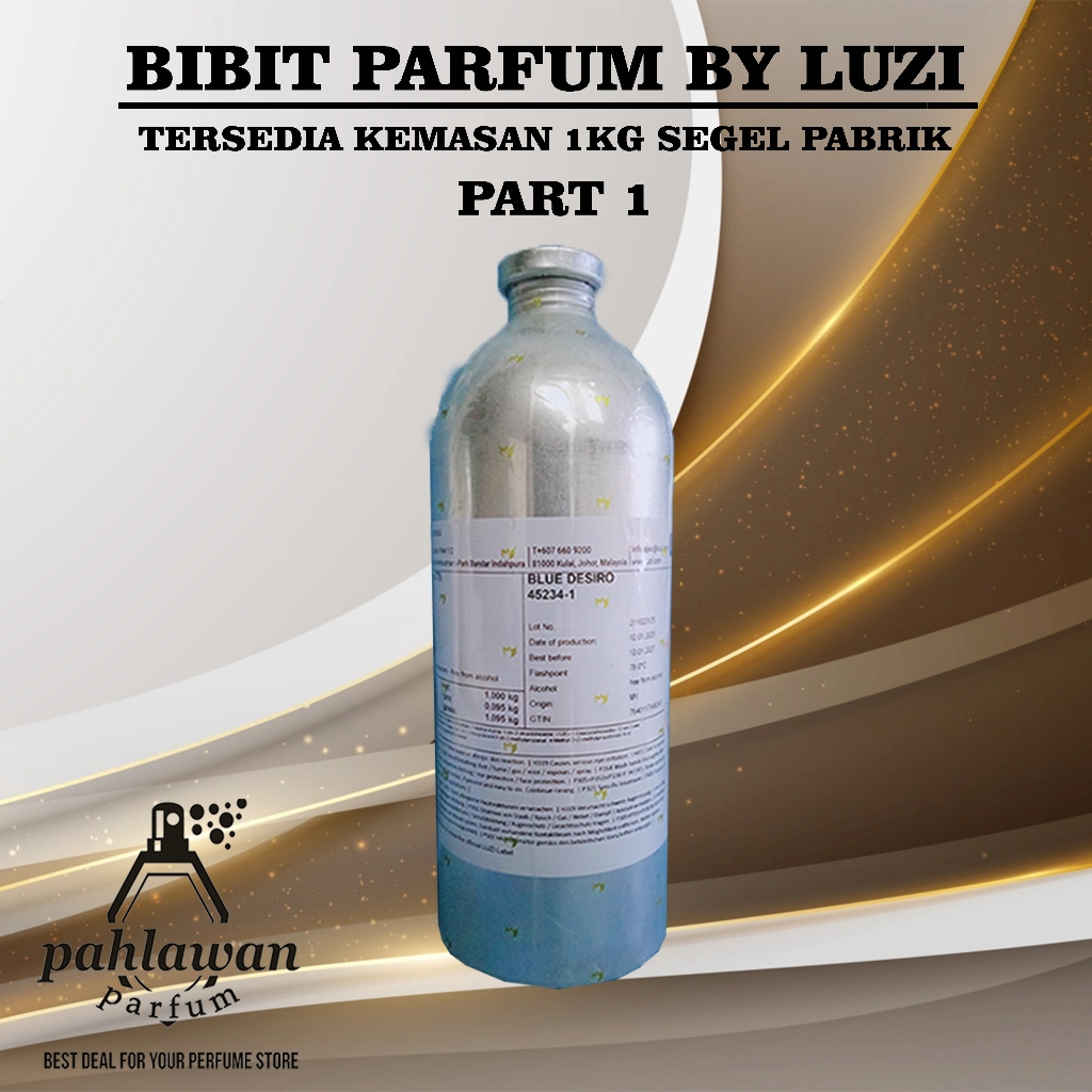BIBIT PARFUM 1KG & 500GR SEGEL PABRIK ( BY LUZI ) PART 1