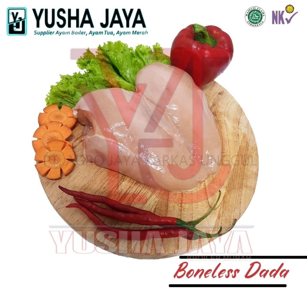 Fillet Dada Ayam 1 Kg./Fillet Ayam Murah/Daging ayam/Ayam Potong  Segar