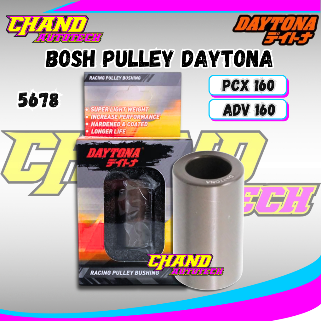 Boshing Bushing Pulley Depan Daytona PCX 160 ADV 160 5678 Bosh Pulley Depan Daytona