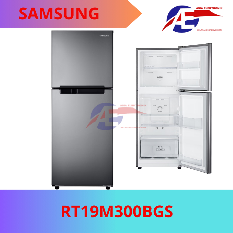 Kulkas Samsung RT19M300BGS | Kulkas 2 Pintu | Digital Inverter