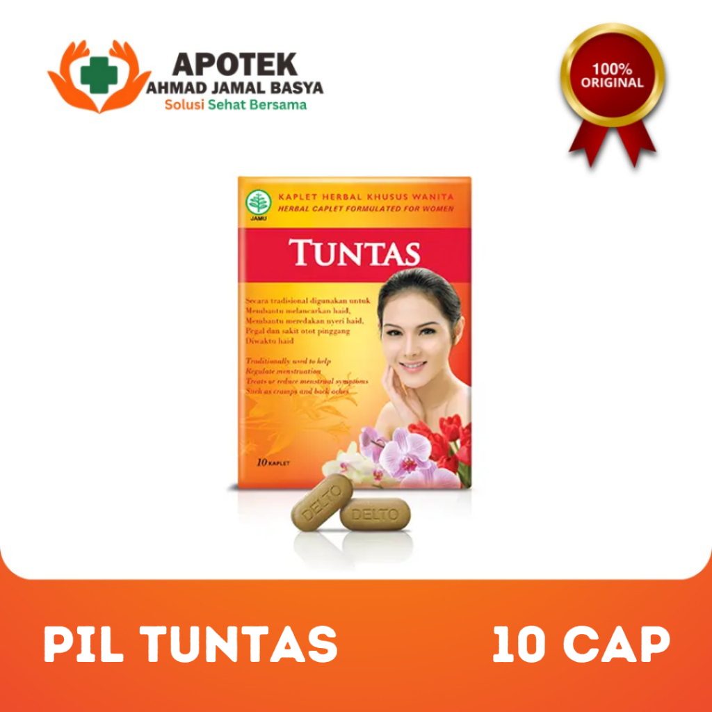 Pil Tuntas 10 Kaplet - Membantu Memperlancar Haid