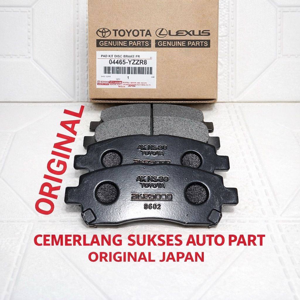 BRAKE PAD KAMPAS REM DEPAN AVANZA VELOZ XENIA RUSH TERIOS ORI