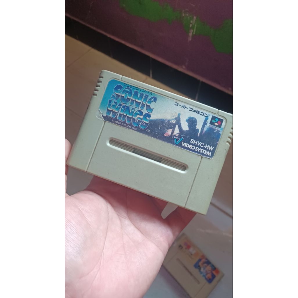 Game / Kaset Super Nintendo Sonic Wings