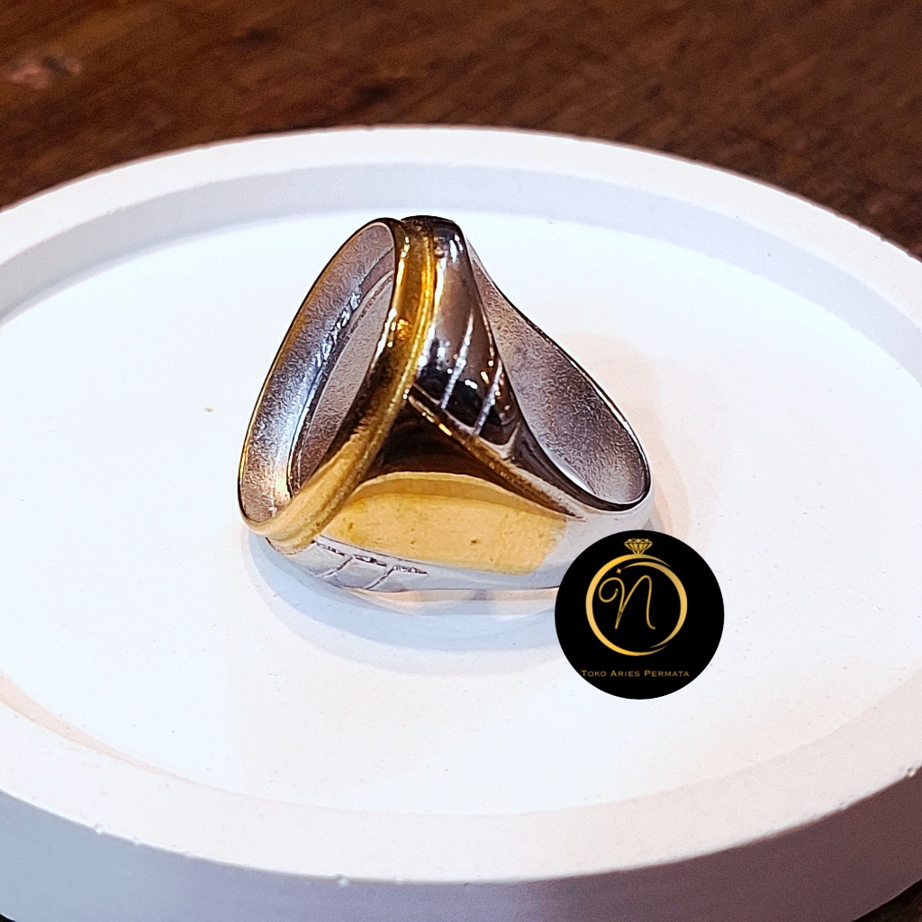 Ring Cincin Emban Titanium Super Premium Dim 15x20