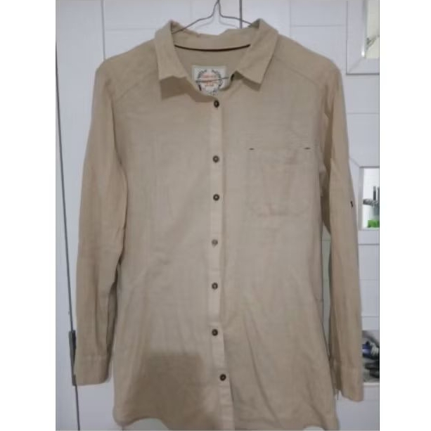 [PRELOVED] Kemeja Krem Brand Novel Mice