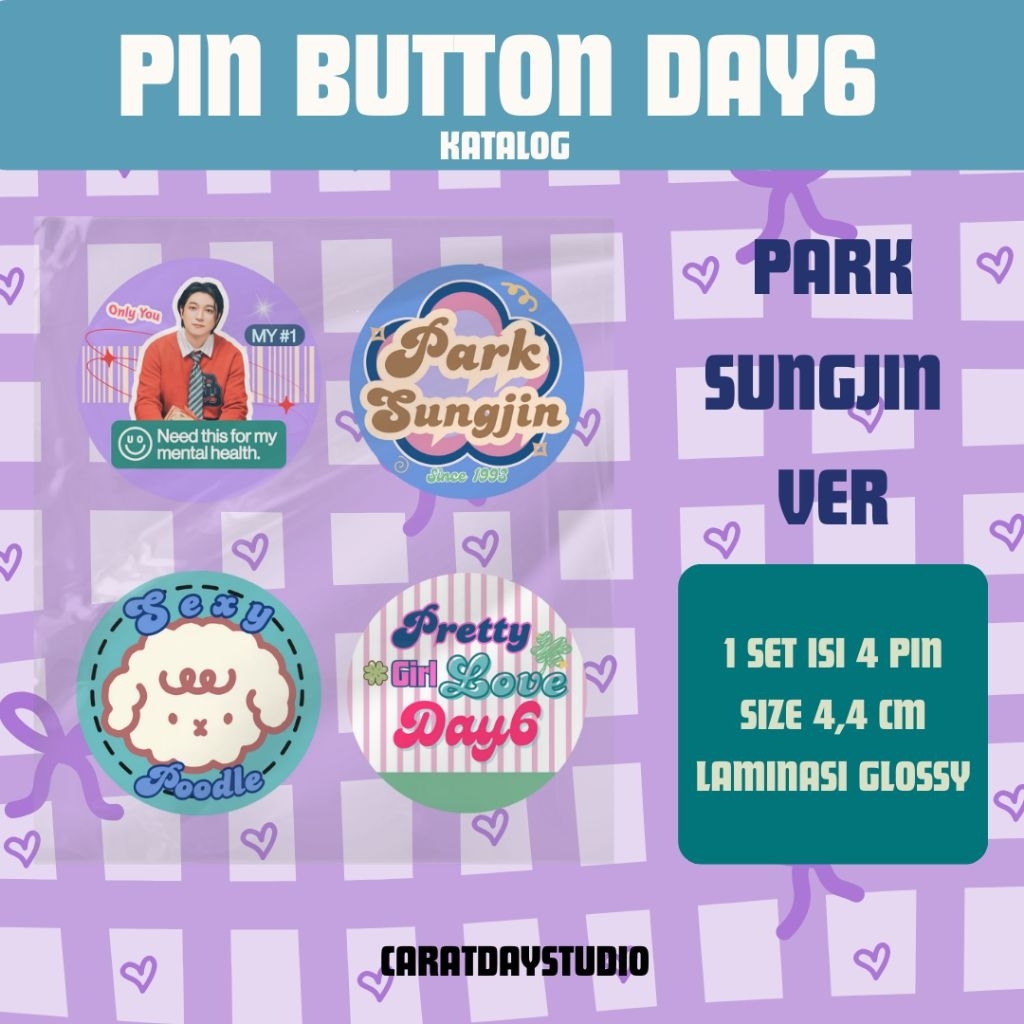 PIN BUTTON SET DAY6 VER