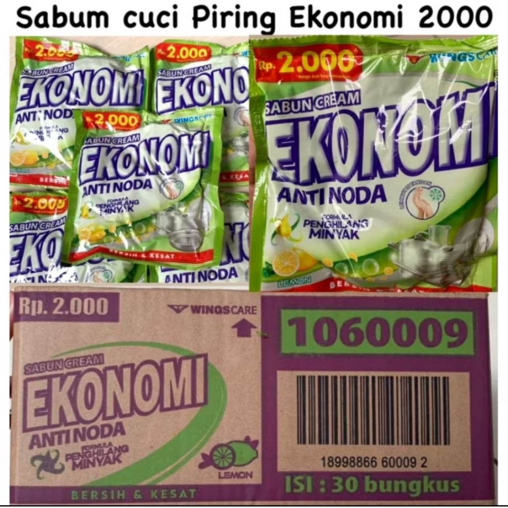 1Dus Sabun Colek Ekonomi 2000an 1dus 30pcs