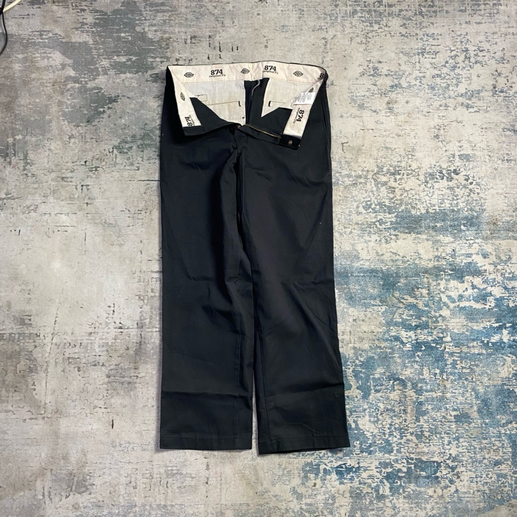 CELANA DICKIES 874 BK SECOND ORIGINAL