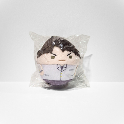 Haikyuu To The Top Fuwakororin S Plush Wakatoshi Ushijima Bonus Uniform Version Toy Doll Boneka