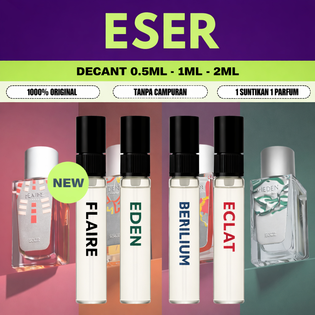 Decant / Tester ESER Parfum ECLAT EDEN BERILIUM Original