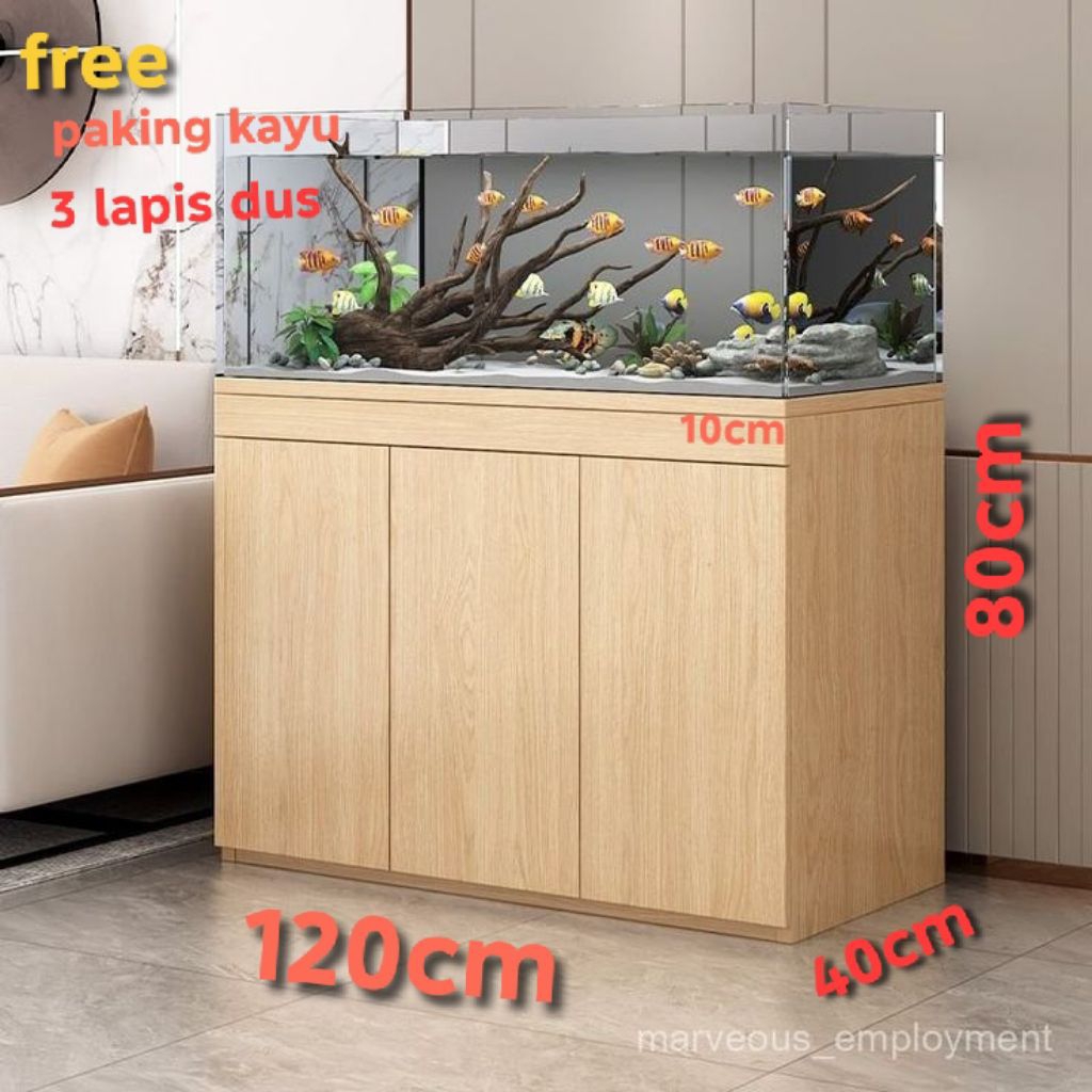 MEJA AQUARIUM CABINET AQUARIUM UKURAN 150 X 40 X 70 cm