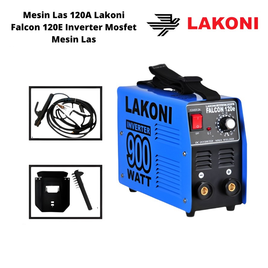 Mesin Las Trafo Inverter Lakoni Falcon 120E / Mesin Las Lakoni 120 E / Trafo Las Lakoni Falcon 120 E