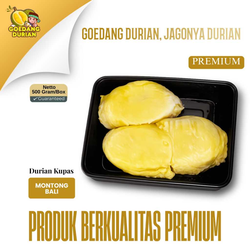 DURIAN MONTONG BALI 500 Gr / DURIAN MONTONG PREMIUM SINGARAJA BALI