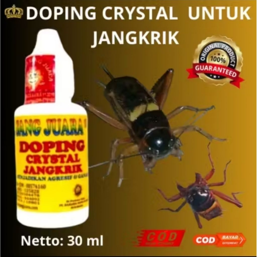 DOPING CRYSTAL JANGKRIK ADUAN 30 ML GANAS & AGRESIF