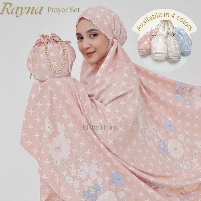 Rayna Prayer Set Mukena Motif Premium Lasercut Dewasa