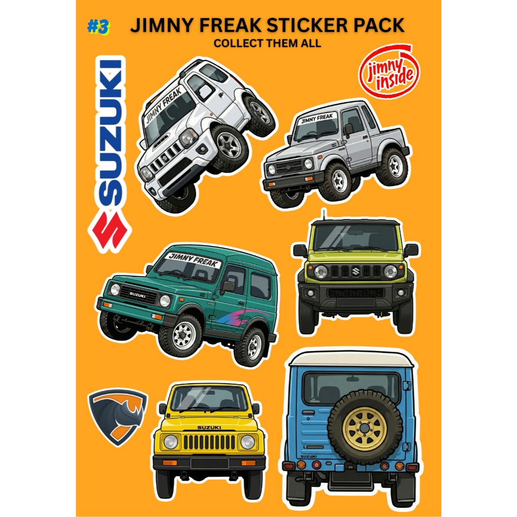 STICKER PACK SUZUKI JIMNY KATANA