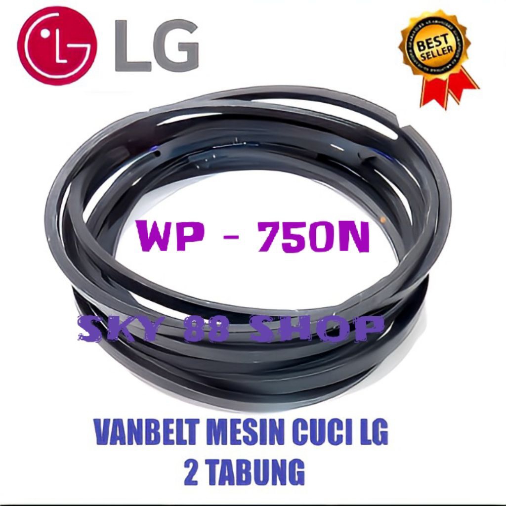 VANBELT / V-BELT MESIN CUCI LG 2 TABUNG WP - 750N