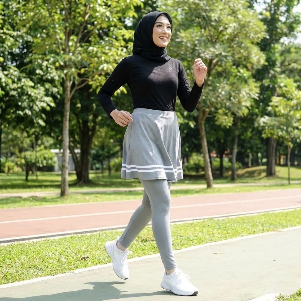 Rok Legging Olahraga Spandek Premium