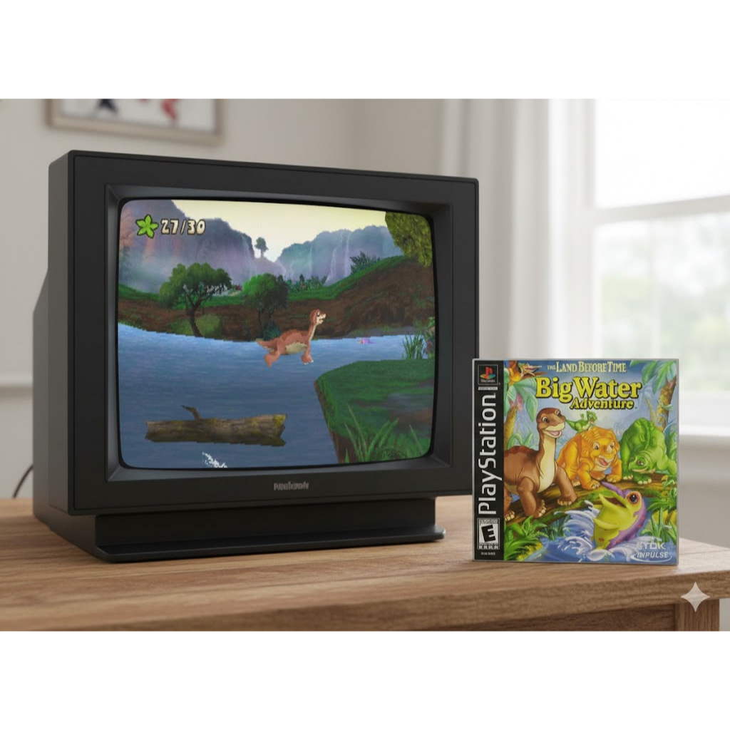[ Game PS1 Psone Playstation ] The Land Before Time: Big Water Adventure