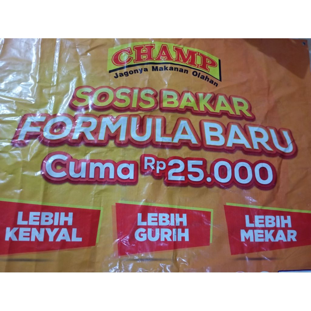 sosis bakar jumbo CHAMP