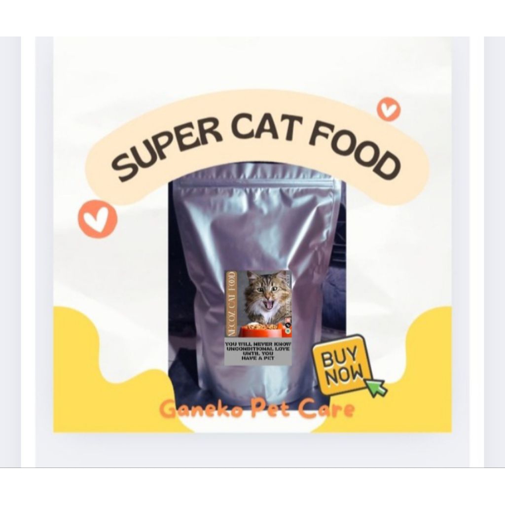 MAKANAN KUCING KAMPUNG DOMESTIK SPYNX BRITISH BENGAL SIAMESE 1KG PROMO 1KG MAKANAN PENGGEMUK KUCING 