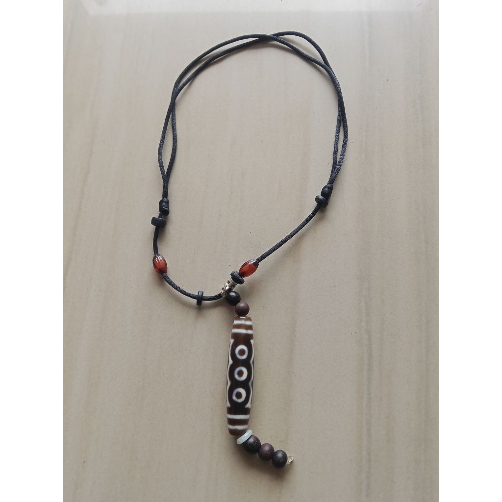 Liontin Batu Dzi 5 Mata Asli