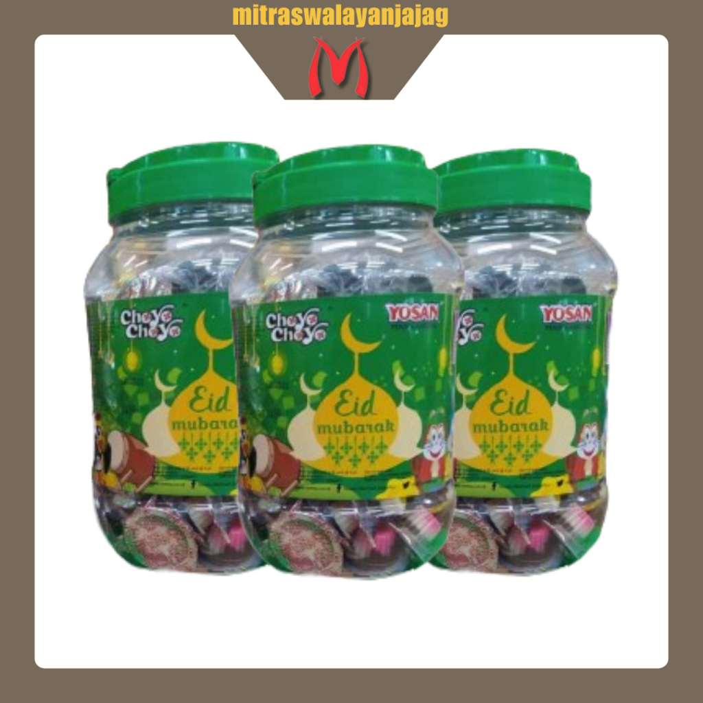 YOSAN Choyo Choyo 240gr | Coklat Cup kecil isi 60 pcs