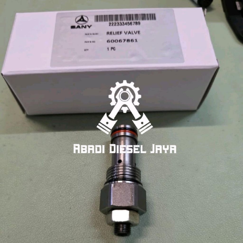 60067861 RELIEF VALVE SANY SY75 OVERFLOW VALVE