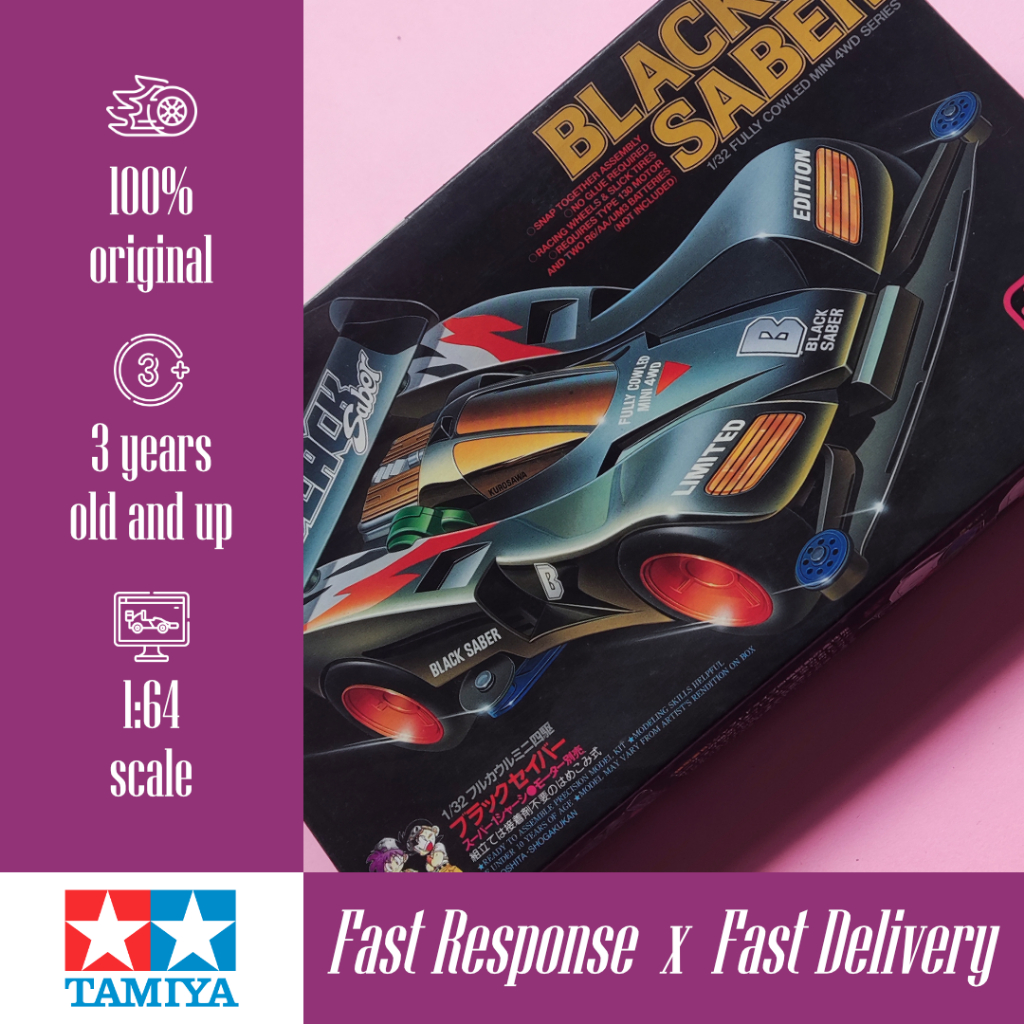 TAMIYA 18515 BLACK SABER SUPER 1 CHASSIS