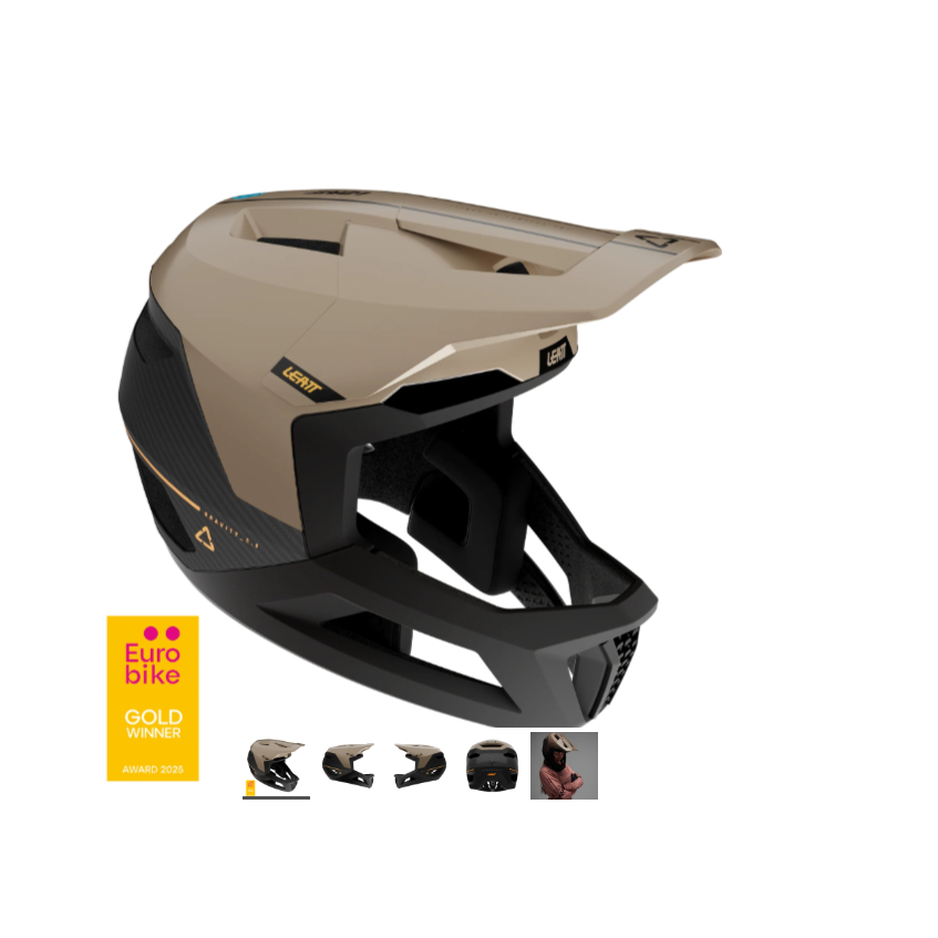 Helmet Leatt MTB Gravity 5.0 - Brown