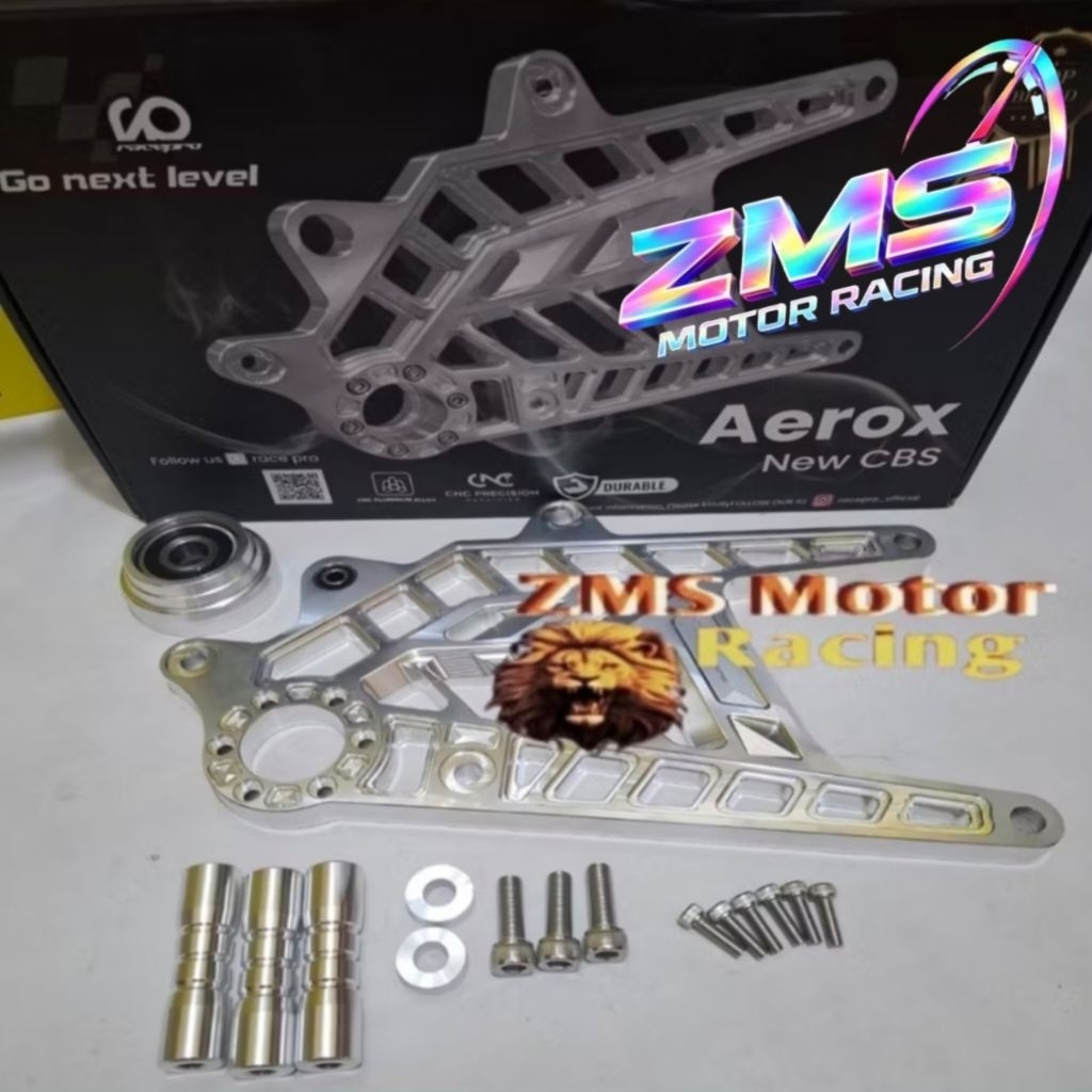 SWING ARM RACEPRO AEROX NEW 155 CBS & AEROX ALPHA CBS/NMAX NEW/NEO CBS/XMAX 250/300 RACEPRO RX 1 FUL