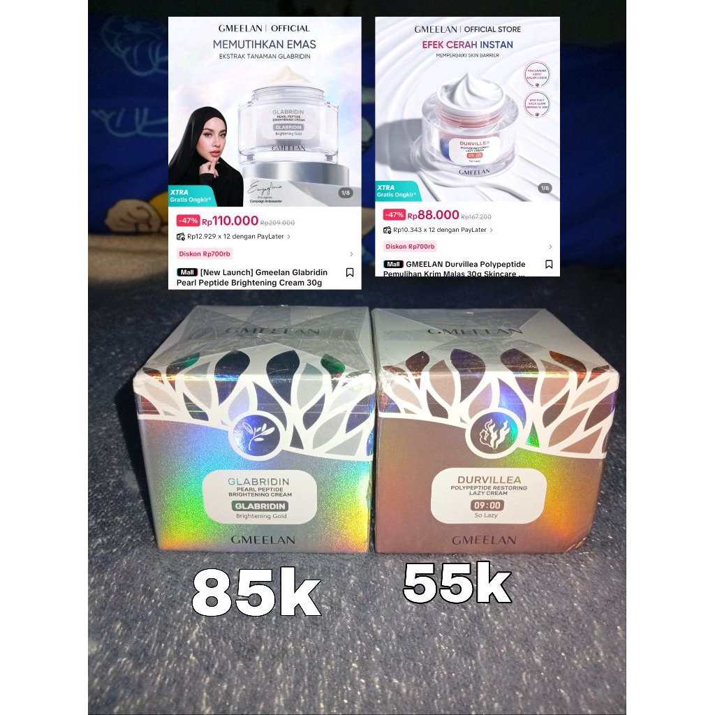 SEGEL glabridin gmeelan/durvillea gmeelan/cream gmeelan/gmeelan skincare/moisturizer/day cream/night